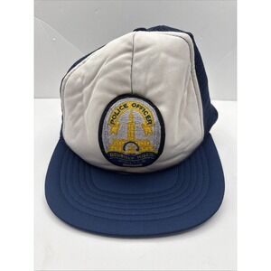 Vintage Winner  Beverly Hills Police Academy Trucker Hat Snapback Cap